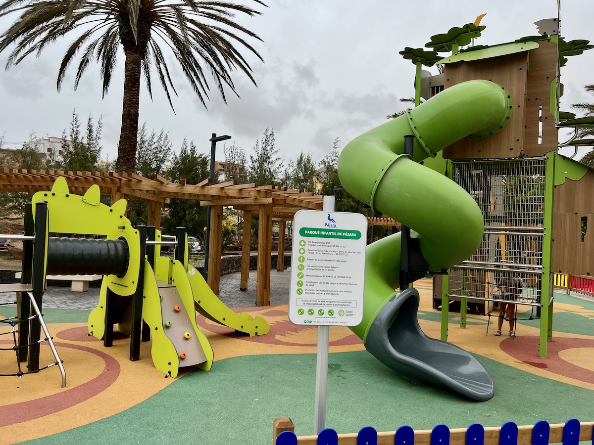 Children playground in Pajara
